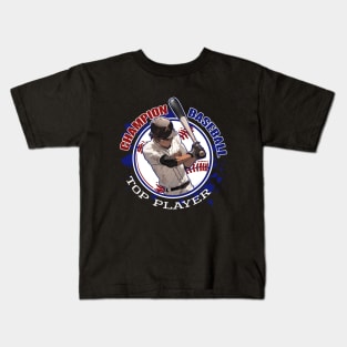 Baseball Champion Player – Anime Shirt Kids T-Shirt